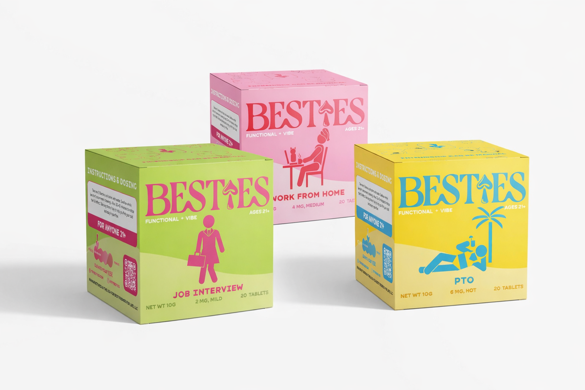 Besties product boxes